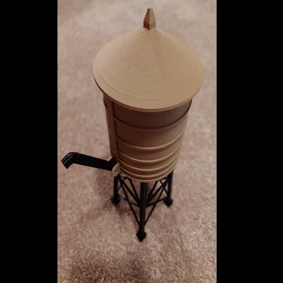 Tháp Nước Đường Sắt Mô Hình (Model Railroad Water Tower)