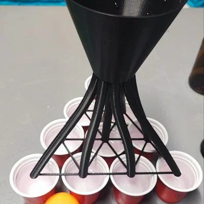 Phễu 3D Hỗ Trợ Beer Pong (Dành Cho Ly 50mm & 70mm)