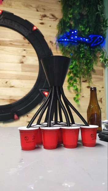 Phễu 3D Hỗ Trợ Beer Pong (Dành Cho Ly 50mm & 70mm) - Image 3