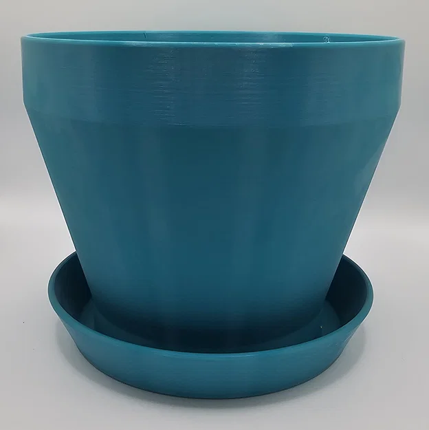 Chậu trồng cây/rau thơm/hoa kèm đĩa lót hứng nước - Image 1