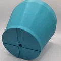 Chậu trồng cây/rau thơm/hoa kèm đĩa lót hứng nước - Thumbnail 3
