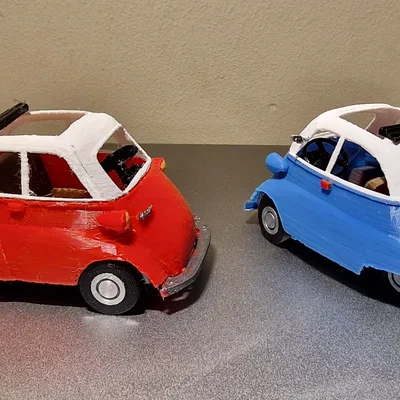 BMW Isetta 1950 tỉ lệ 1:24 – Designer Ed van der Heijden
