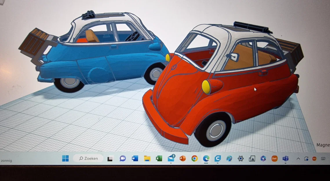 BMW Isetta 1950 tỉ lệ 1:24 – Designer Ed van der Heijden - Image 4