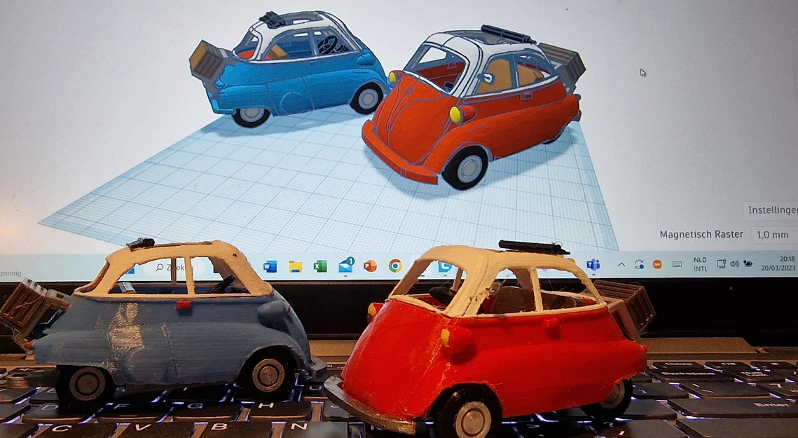 BMW Isetta 1950 tỉ lệ 1:24 – Designer Ed van der Heijden - Image 5
