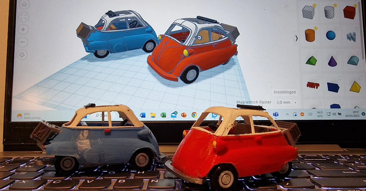 BMW Isetta 1950 tỉ lệ 1:24 – Designer Ed van der Heijden - Image 7