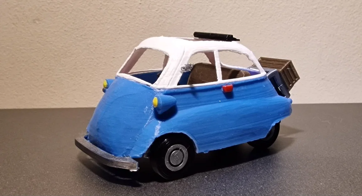 BMW Isetta 1950 tỉ lệ 1:24 – Designer Ed van der Heijden - Image 11