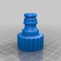 Đầu nối vòi nước 1/2 inch tiện dụng cho sân vườn (Water Hose Adapter) - Thumbnail 1