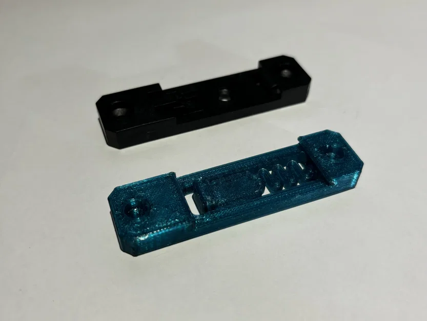 Din Rail Bracket: Ngàm gắn thanh ray Din Rail in 3D chắc chắn - Image 1