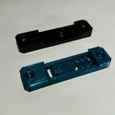 Din Rail Bracket: Ngàm gắn thanh ray Din Rail in 3D chắc chắn
