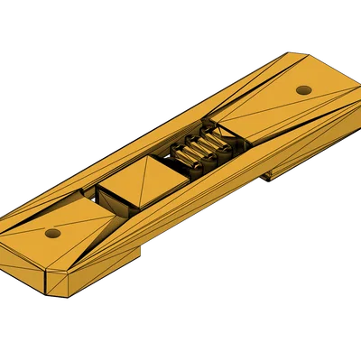 Giá đỡ DIN Rail (DIN Rail Holder) cải tiến có lỗ bắt vít tiện lợi