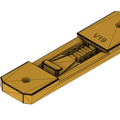 Giá đỡ DIN Rail (DIN Rail Holder) cải tiến có lỗ bắt vít tiện lợi
