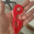 Móc khóa xoay Karambit Spinner Keychain 2 (In 3D không cần vòng bi) - Thumbnail 2