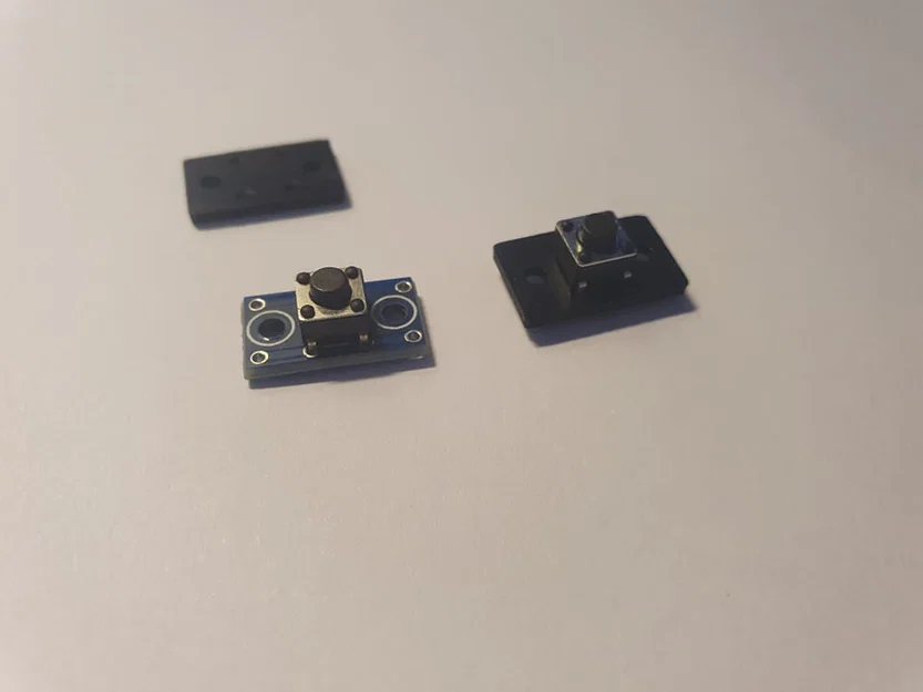 Giá đỡ nút nhấn 6x6mm (6x6mm Push button mount) - Image 4