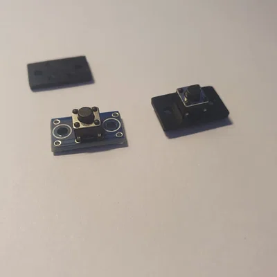 Giá đỡ nút nhấn 6x6mm (6x6mm Push button mount)
