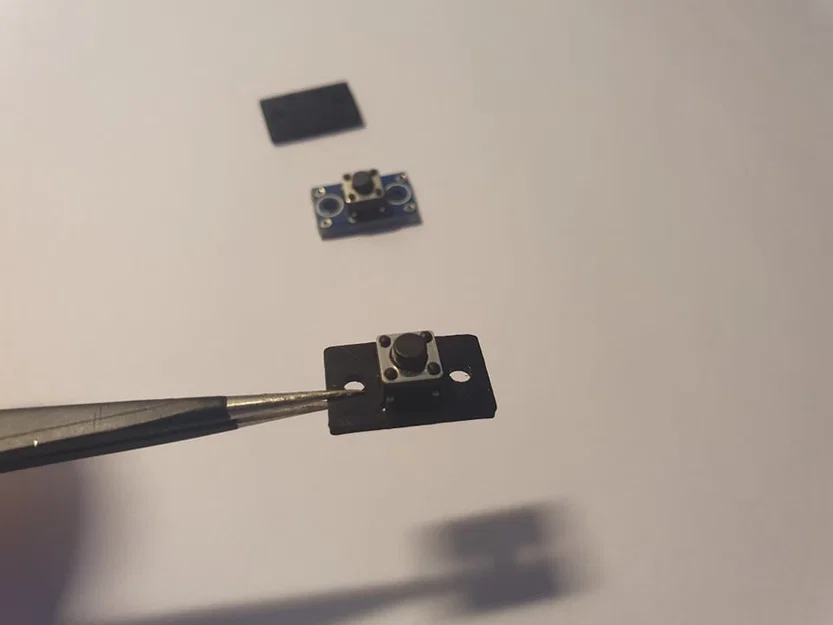 Giá đỡ nút nhấn 6x6mm (6x6mm Push button mount) - Image 7