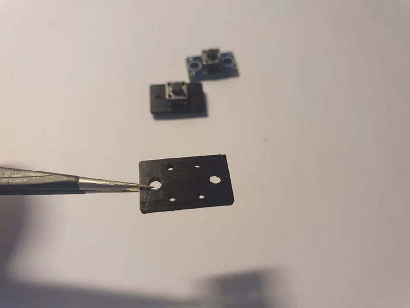 Giá đỡ nút nhấn 6x6mm (6x6mm Push button mount) - Image 8