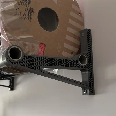 Giá đỡ cuộn nhựa in 3D gắn tường - Giải pháp gọn gàng chuyên nghiệp