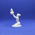 Mô hình nghệ thuật Women and Benchy trang trí bàn làm việc - Thumbnail 3