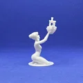Mô hình nghệ thuật Women and Benchy trang trí bàn làm việc - Thumbnail 4