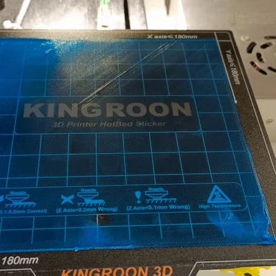 File Test Độ Phẳng Bàn In 3D Cho Máy Kingroon KP3S