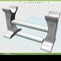 Kệ để kiếm (Sword stand and holder) in 3D phong cách cổ điển - Thumbnail 1