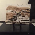 Kệ để kiếm (Sword stand and holder) in 3D phong cách cổ điển - Thumbnail 2