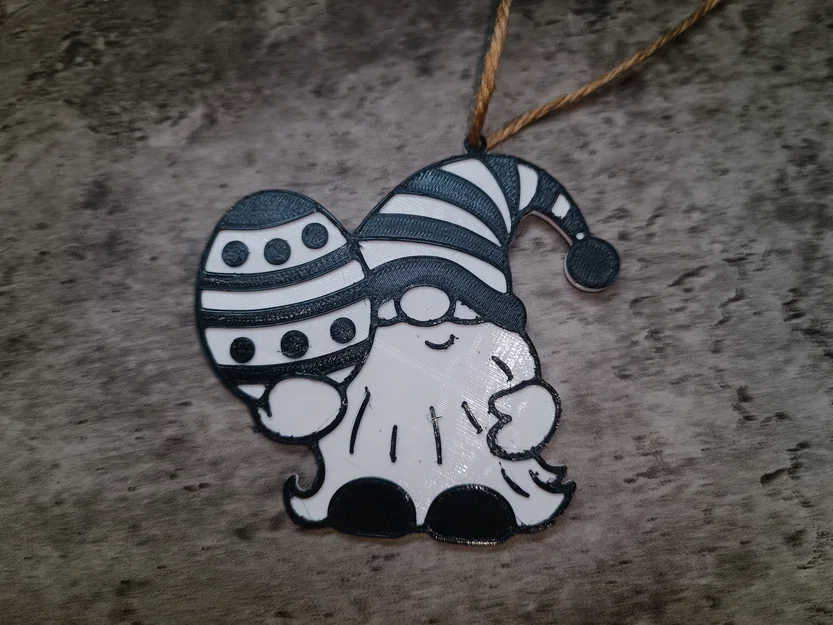 Mô hình trang trí Easter Gnome - Chú lùn Phục sinh in 3D siêu cute - Image 1