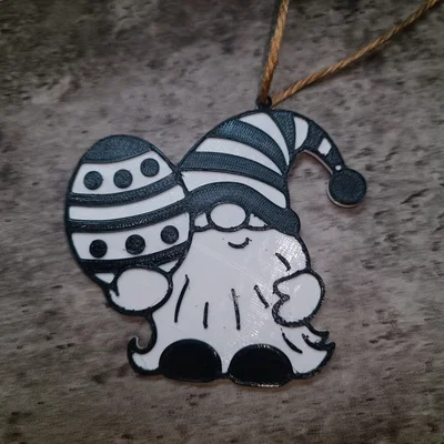 Mô hình trang trí Easter Gnome - Chú lùn Phục sinh in 3D siêu cute