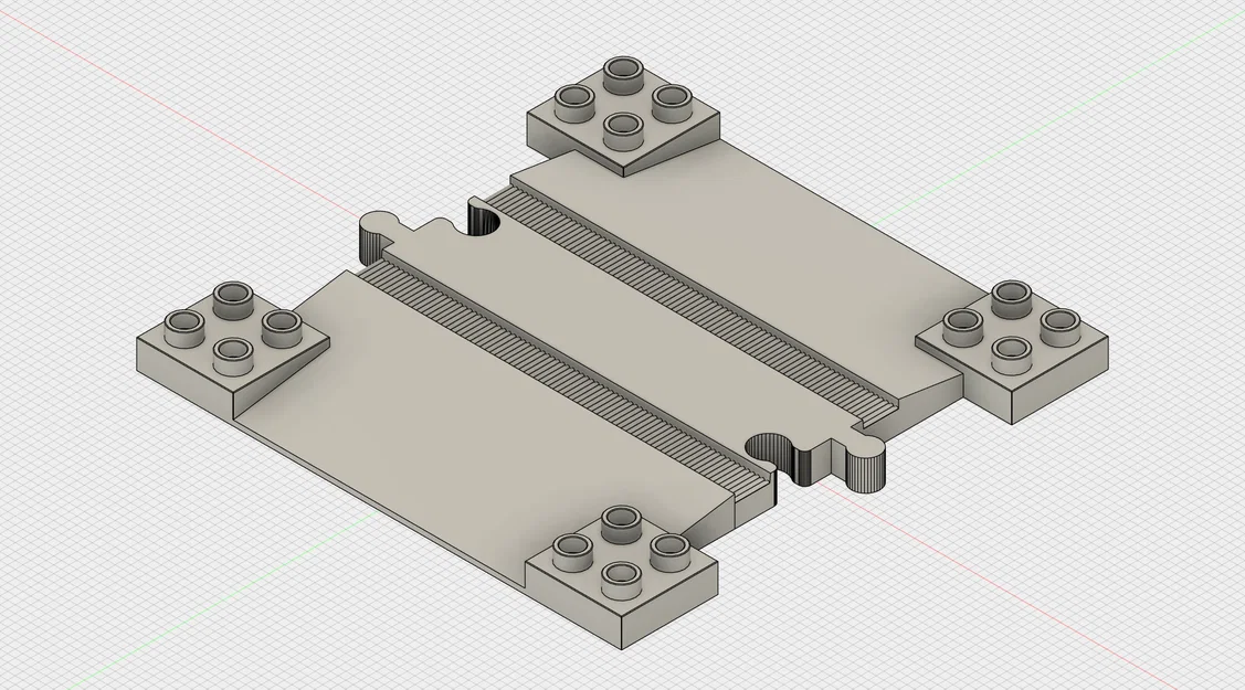 Đường băng qua tàu Duplo (Duplo train crossing) - Image 2