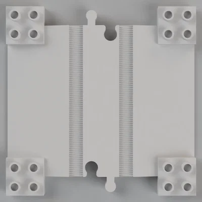 Đường băng qua tàu Duplo (Duplo train crossing)