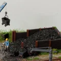 Xe goòng chở than cho depot tàu hơi model railroad H0 1:87 - Thumbnail 2