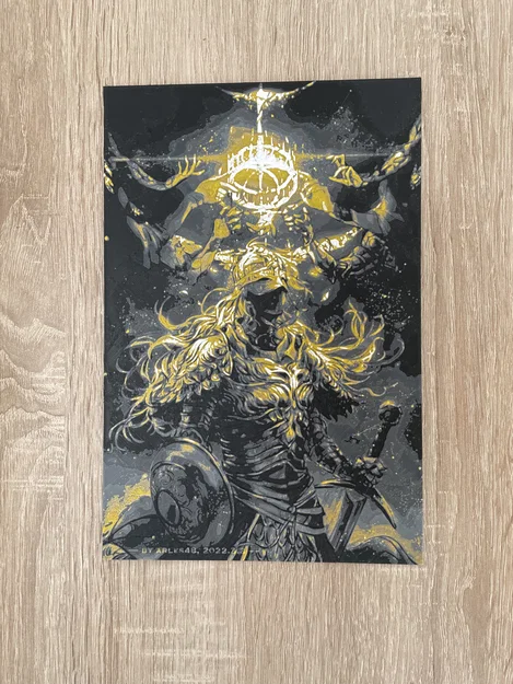 Fan Art Elden Ring - Hueforge - Filament Painting - Image 2
