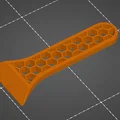 Mini Hex Printbed Scraper (Thời gian in 19 phút) - Thumbnail 2
