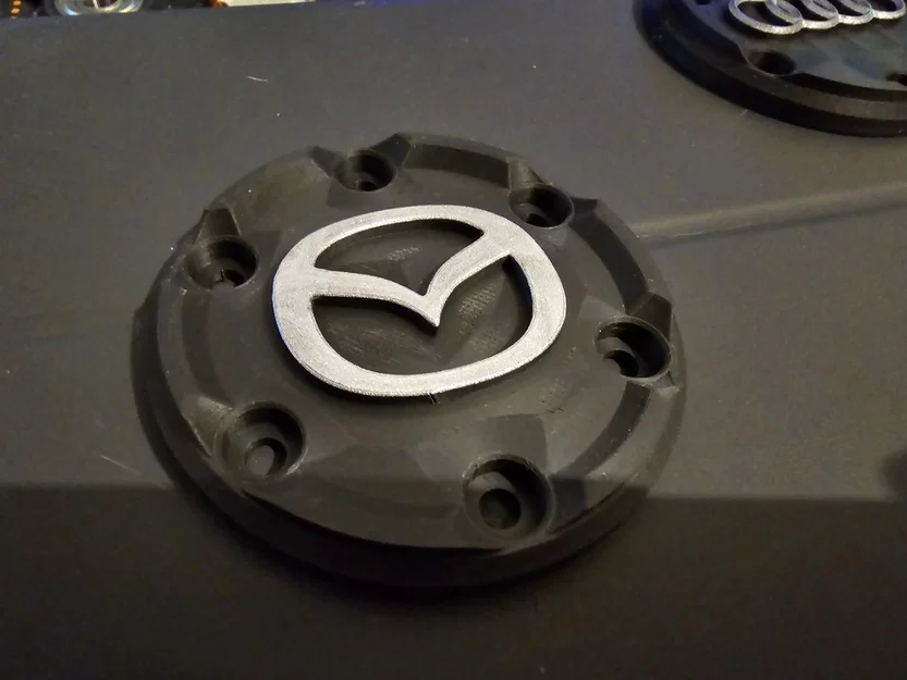 Nắp trung tâm vô lăng Logitech G29/G920 logo Mazda cực chất - Image 1