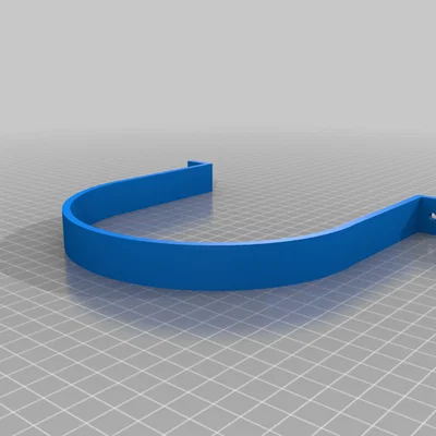Giá treo ống dẫn khí thải 150mm - Phụ kiện in 3D gọn gàng cho xưởng