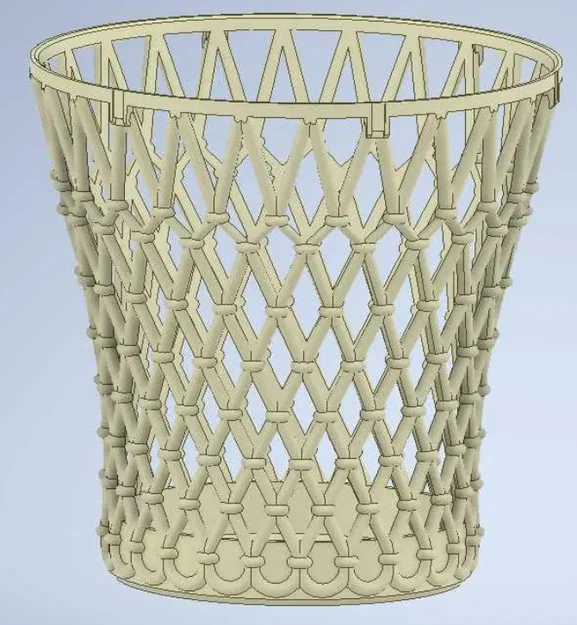 Mô hình thùng rác bóng rổ (Basketball bin) in 3D độc đáo - Image 3