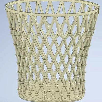 Mô hình thùng rác bóng rổ (Basketball bin) in 3D độc đáo