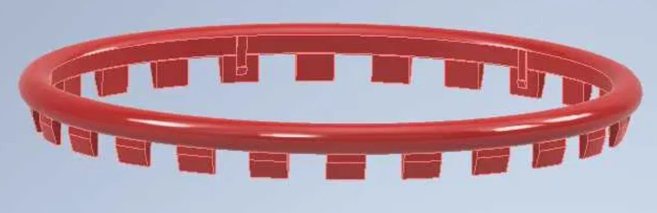 Mô hình thùng rác bóng rổ (Basketball bin) in 3D độc đáo - Image 5