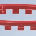 Mô hình thùng rác bóng rổ (Basketball bin) in 3D độc đáo - Thumbnail 5