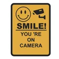 Bảng hiệu vui nhộn Smile! You are on camera - File in 3D đa màu sắc - Thumbnail 1