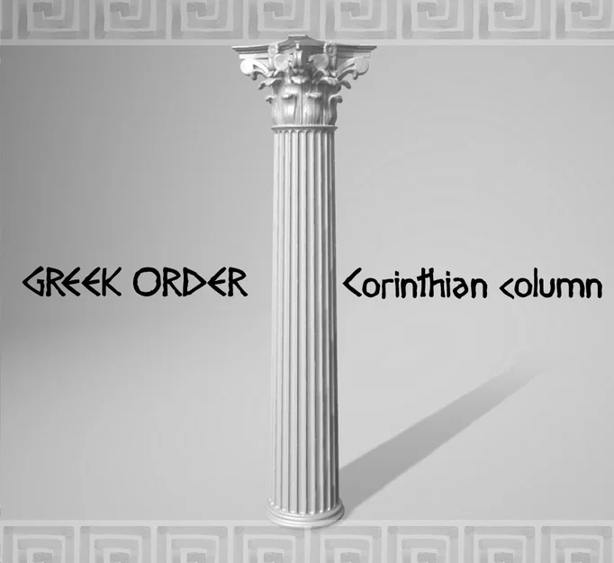Cột Corinthian (Greek order) - Image 1