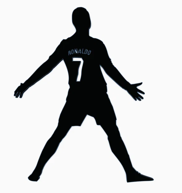Tranh treo tường 3D Cristiano Ronaldo biểu tượng cho fan bóng đá - Image 1