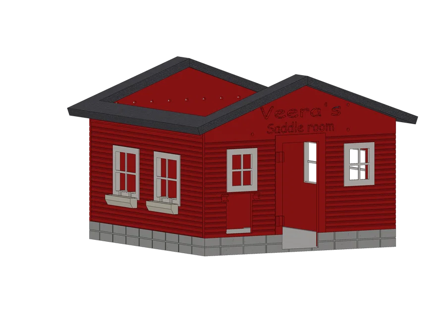 Phòng yên ngựa cho đồ chơi Schleich - Image 1