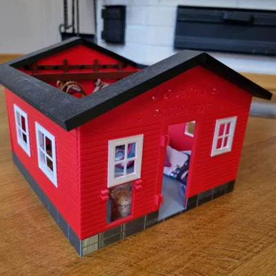 Phòng yên ngựa cho đồ chơi Schleich