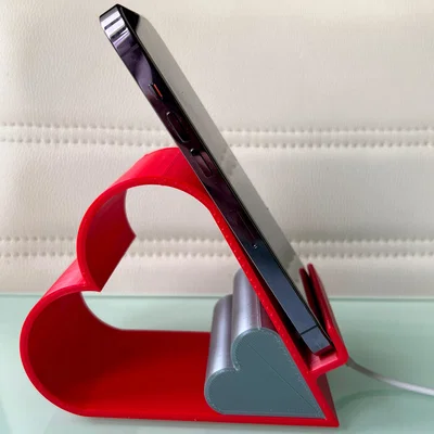 Kệ đỡ điện thoại hình trái tim (Phone Stand Heart Shaped)