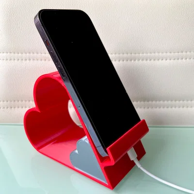 Kệ đỡ điện thoại hình trái tim (Phone Stand Heart Shaped)