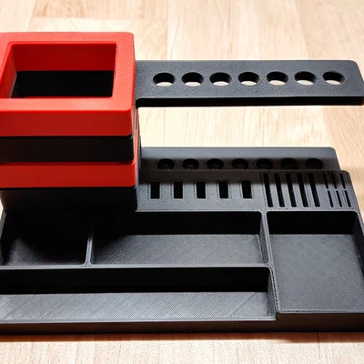 Khay Đựng Dụng Cụ Văn Phòng 3D - Thiết Kế Gọn Gàng Tiện Lợi