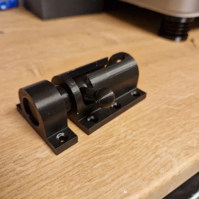 Khóa chốt cửa mini in 3D (Petit verrou) - Tiện lợi và bền bỉ