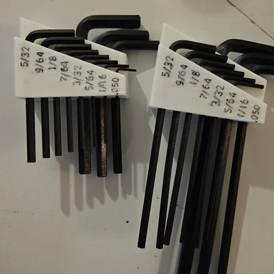 Khay Đựng Lục Giác SAE Gọn Gàng Tiện Lợi (0.050 - 3/8 inch)