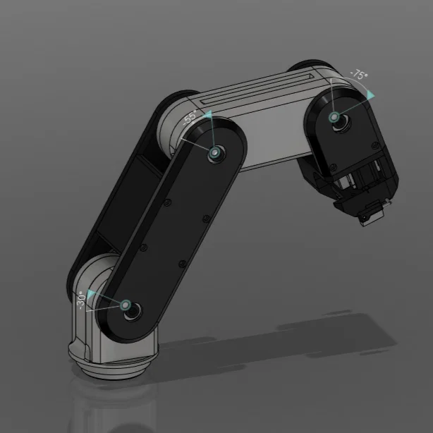Mô hình cánh tay robot đa trục (Robot Arm) DIY chính xác cao - Image 1